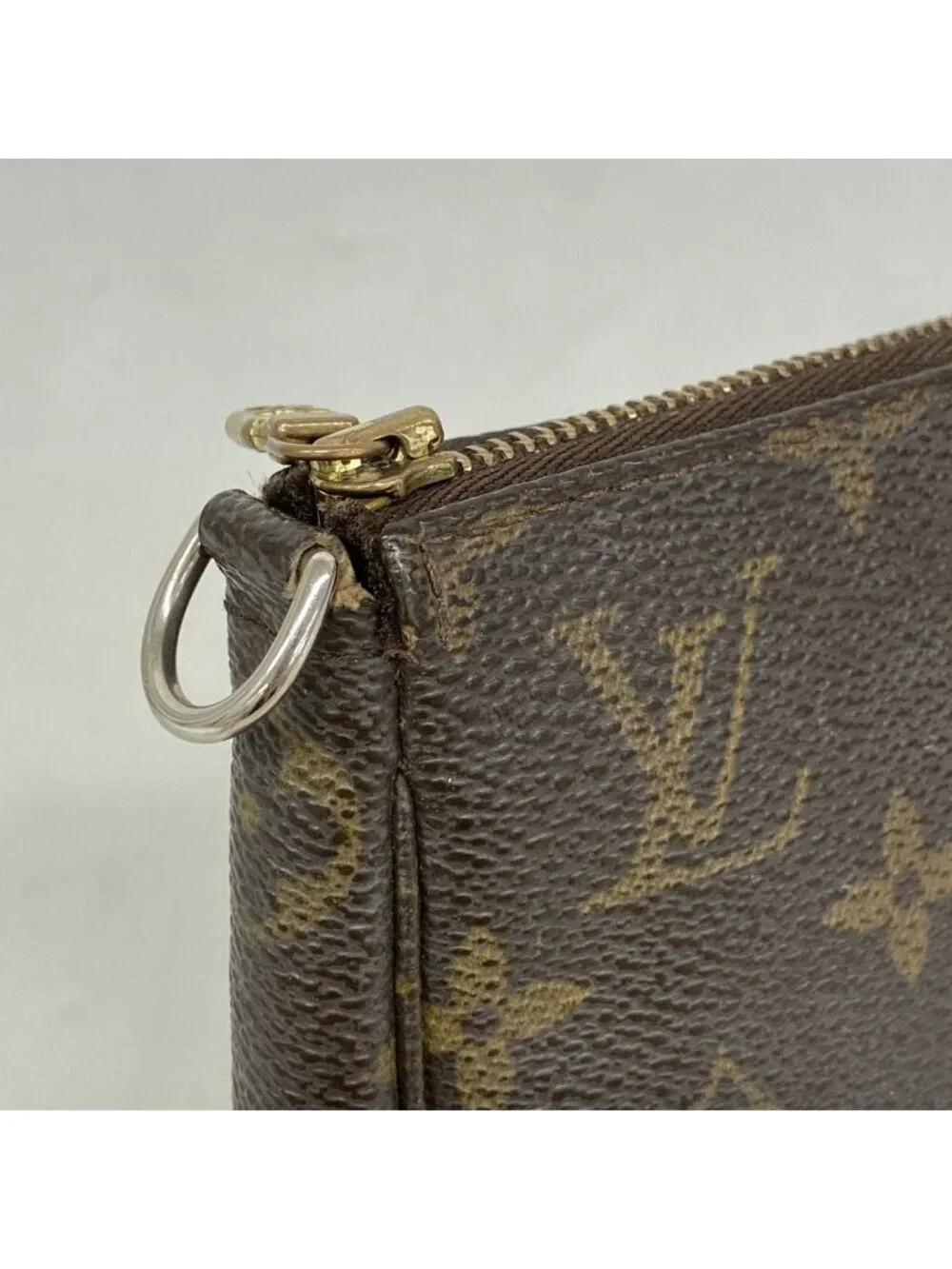 Louis Vuitton Pouch Monogram Pochette Brown